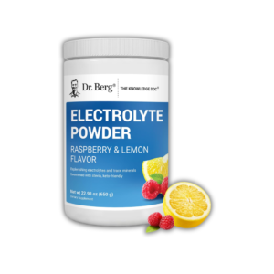 the glp-1 edit's recommended electrolyte powder from Dr. Berg