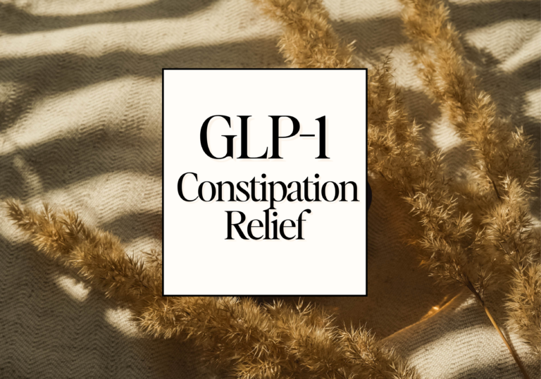 glp-1 constipation relief