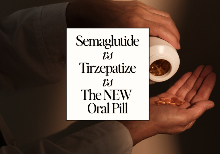 semaglutide vs tirzepatide vs oral pill
